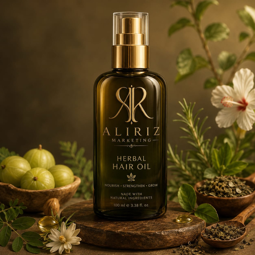 Natural Herbal Hair Growth Oil